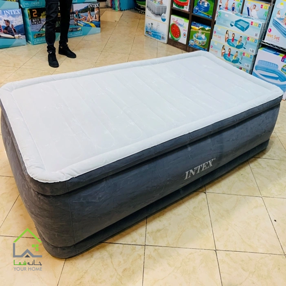 تخت بادی یکنفره اینتکس 